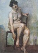 Nude Female, Lovis Corinth